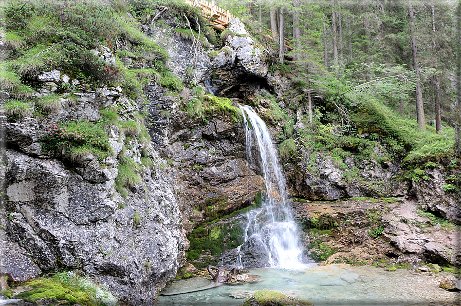 foto Cascate alte in Vallesinella